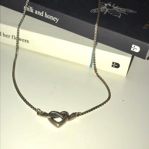 James Avery Heart Knot Necklace
